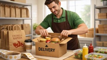 Embalagens personalizadas para delivery: o que são e por que impactam a experiência do cliente?