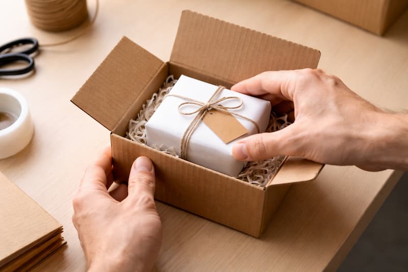 Caixa de Papelão Pequena - Imagem principal